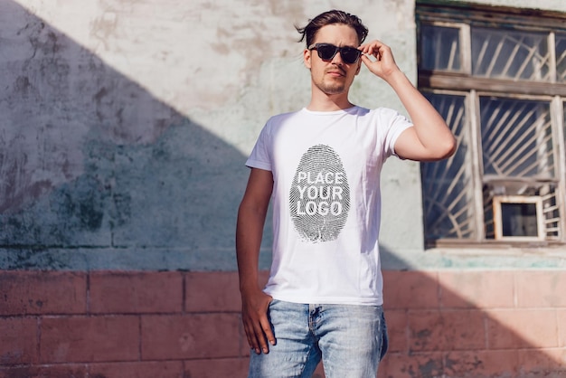 Man's T Shirt Mockup