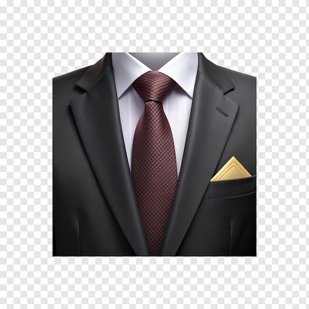 PSD a man in a suit with a pocket and a pocket on the front