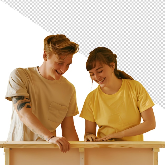 PSD man and woman png