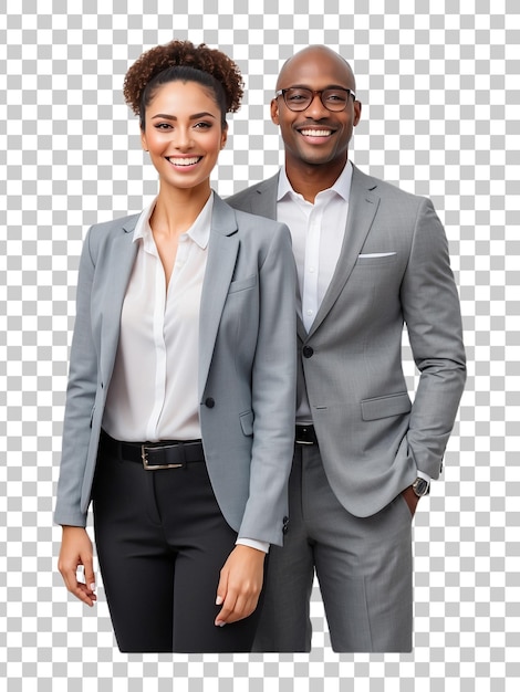 a man and a woman pose for a photo