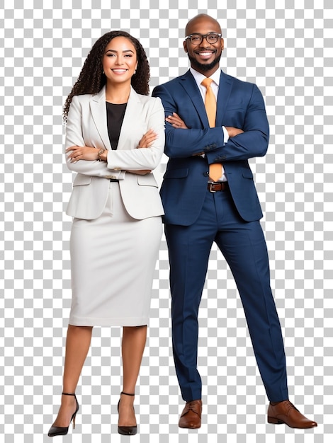 a man and a woman pose for a photo