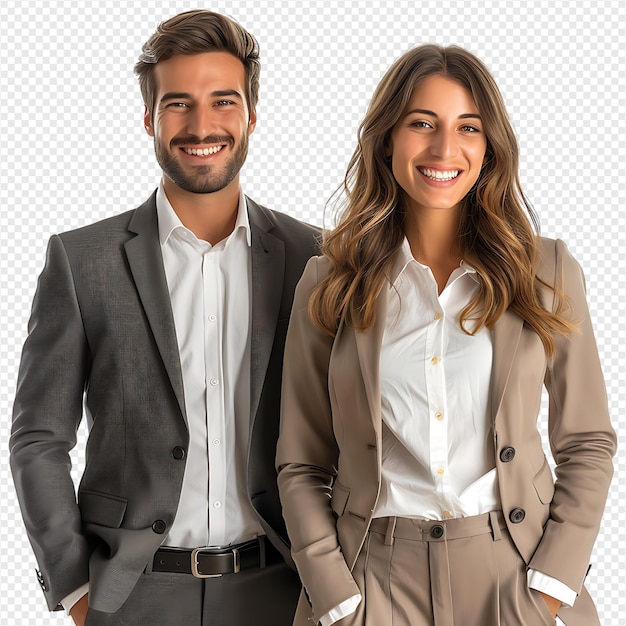 PSD a man and woman posing for a photo with the words quot the word quot on the front of them