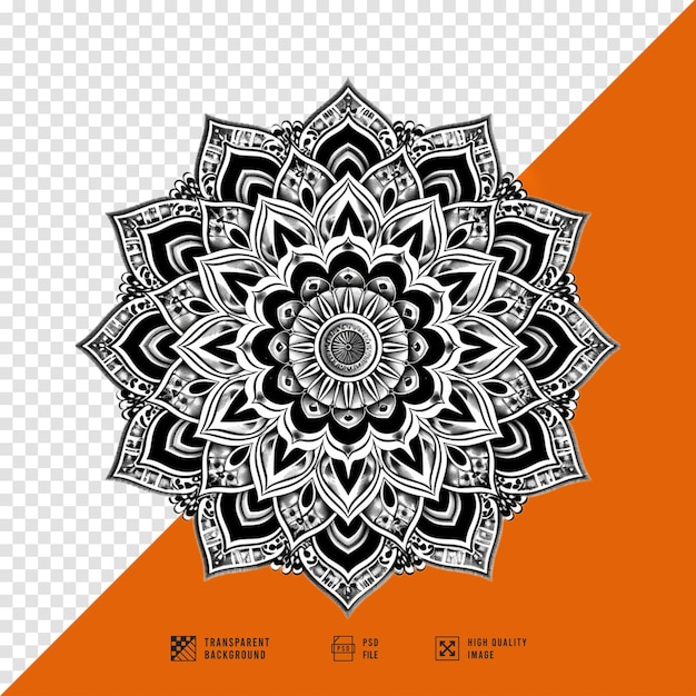 PSD mandala images without background hd quality