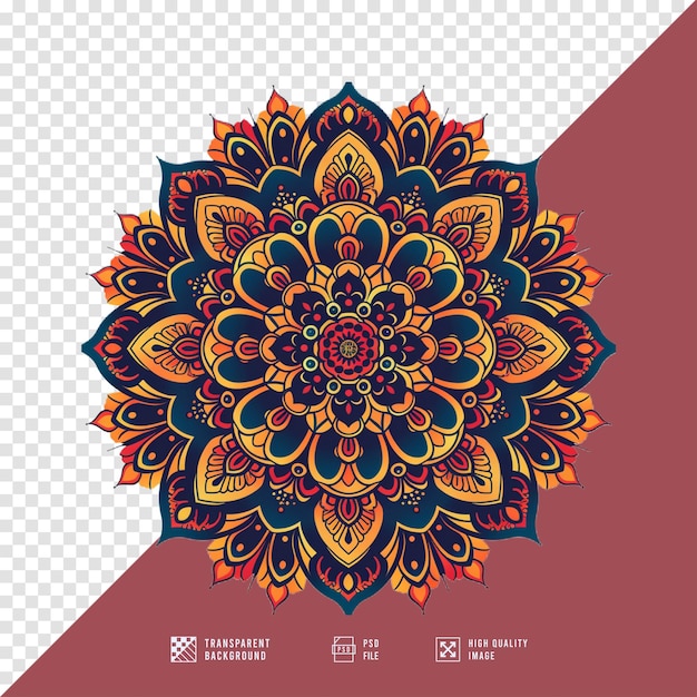 Mandala without background HD quality