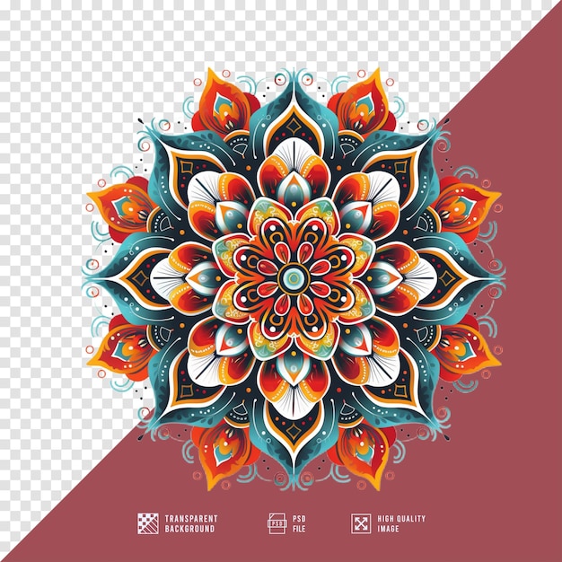 Mandala without background HD quality