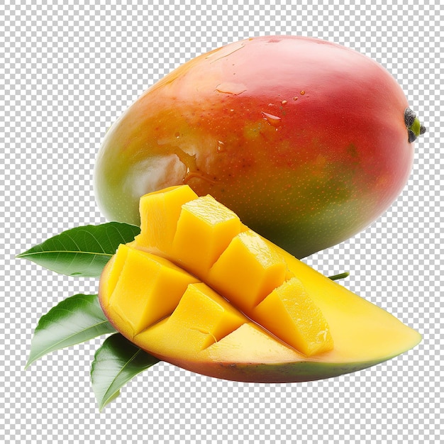 Mango Isolated on Transparent Background