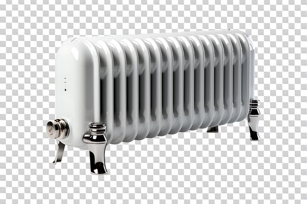 PSD manifold heater isolated on transparent background