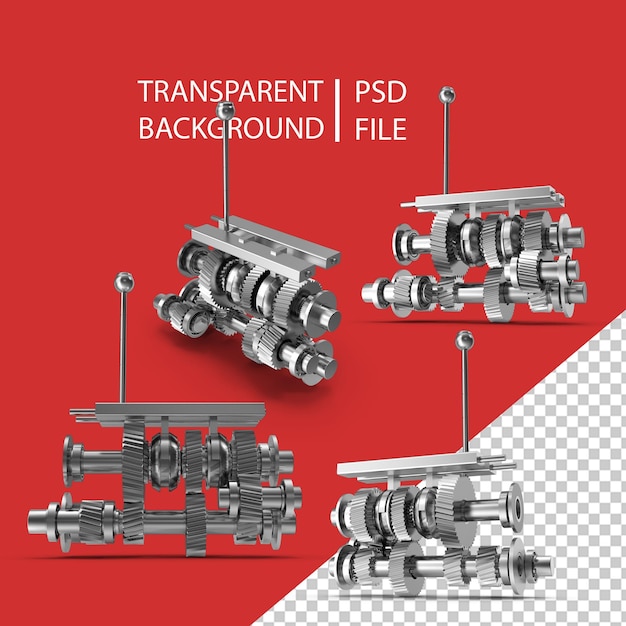 Manual Transmission System PNG