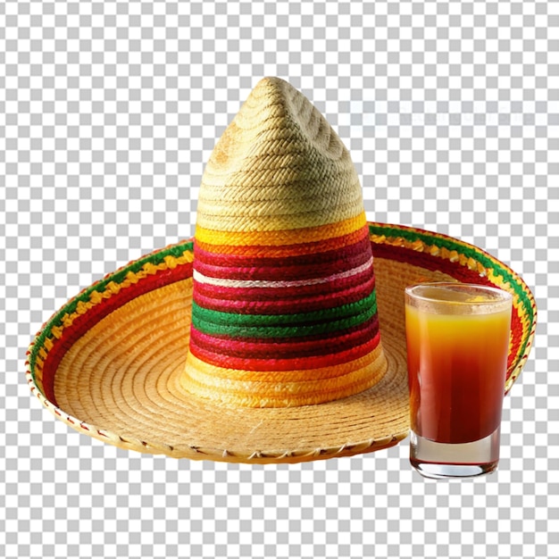 mariach closeup hat with drink png