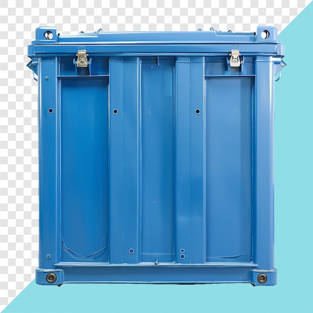 PSD marine bin transparent background isolated image generative ai