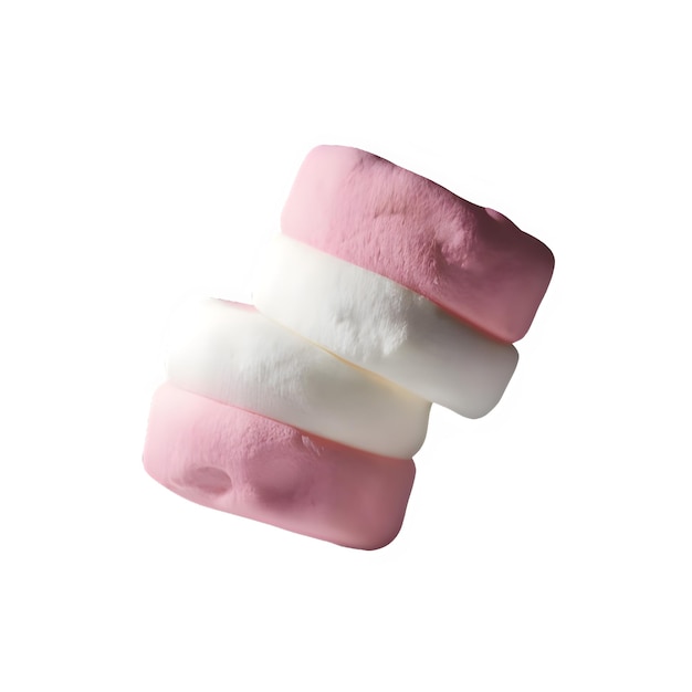 PSD marshmallows with frosting png