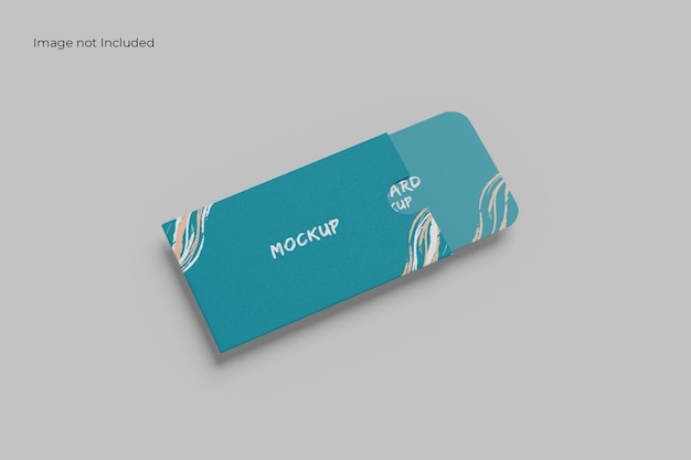 Marvelous Card and Holder Mockup