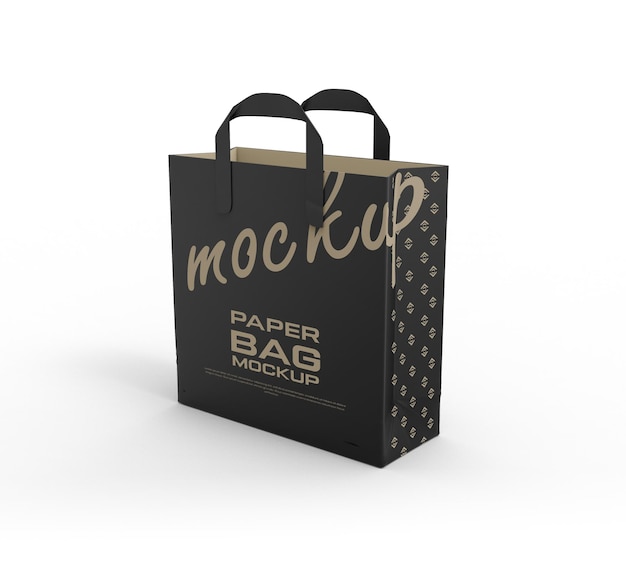 Matte Paper Shopping Bag