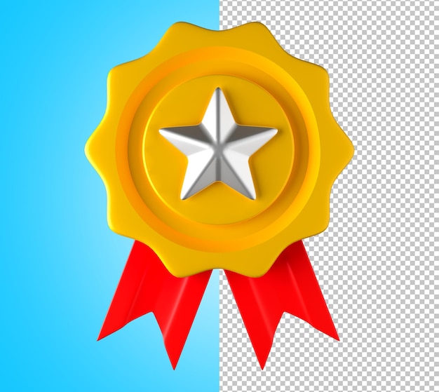 Medal Star Awards 3D