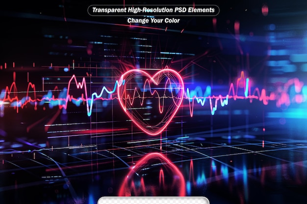 PSD medical abstract background