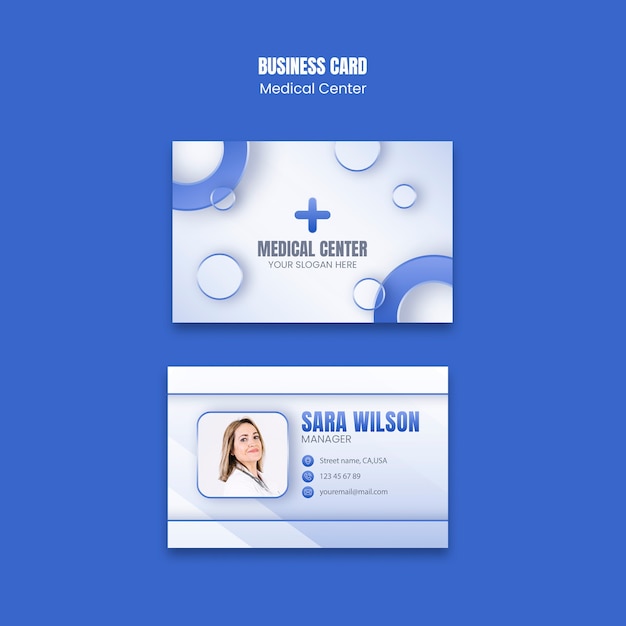 Medical center  template design