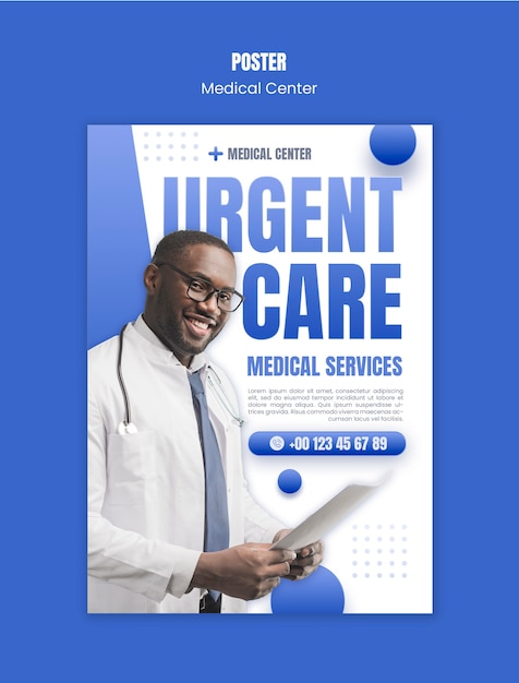 Medical center  template design