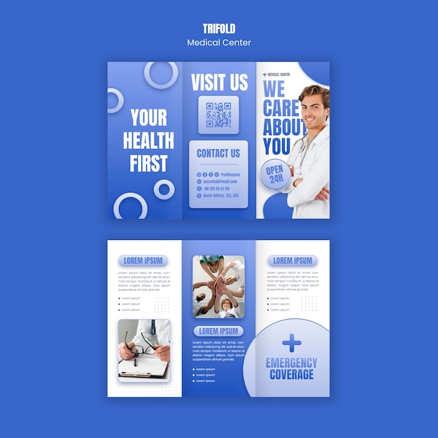 Medical center  template design