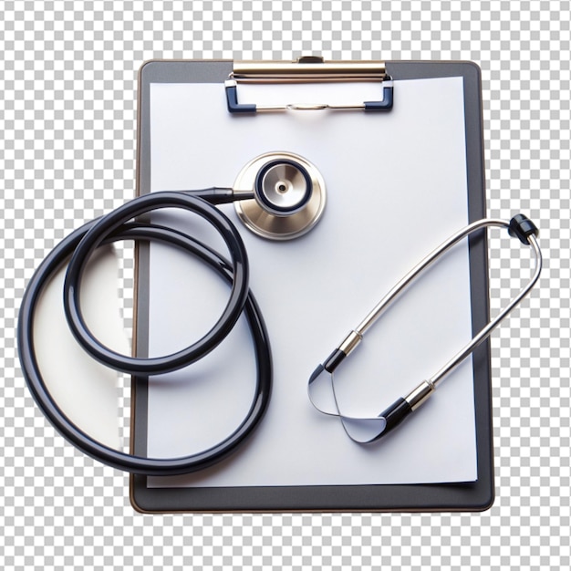 PSD medical clipboard with stethoscope