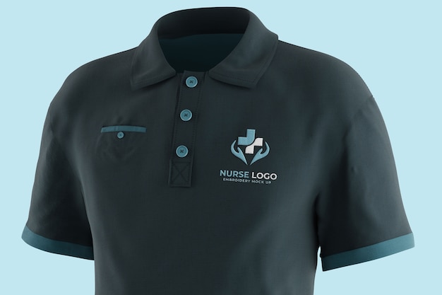 Medical uniform  mockup design