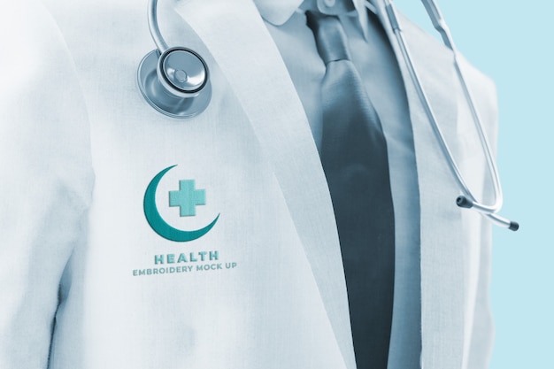 Medical uniform  mockup design