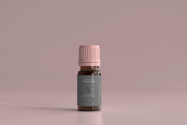 Medicine Bottle Mockup