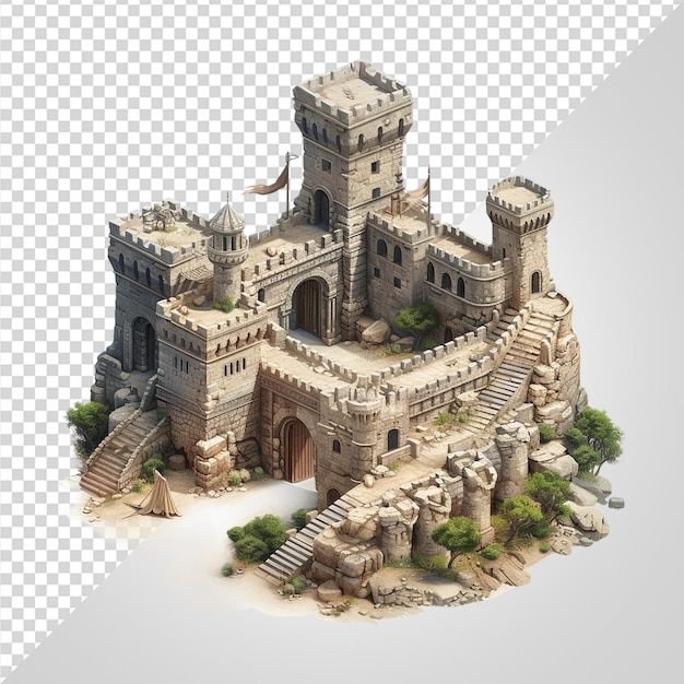 Medieval castle png