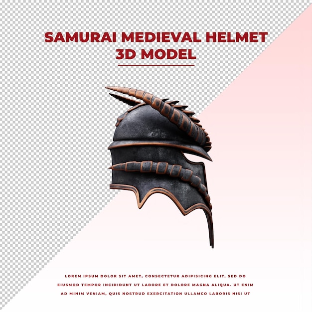 Medieval Helmet Samurai