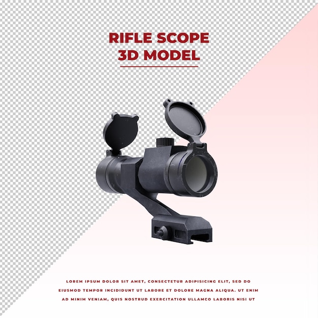 Medium Range rifle scope