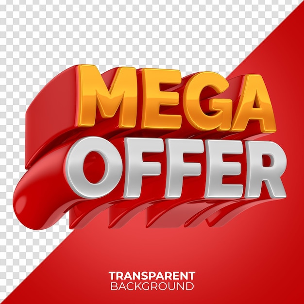 mega offer red