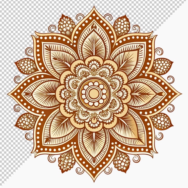 PSD mehndi design