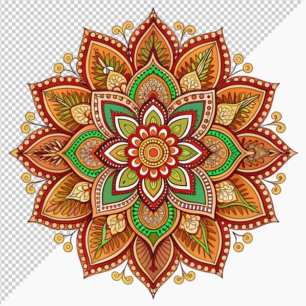 PSD mehndi design