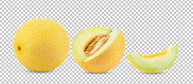 Melon isolated on alpha layer