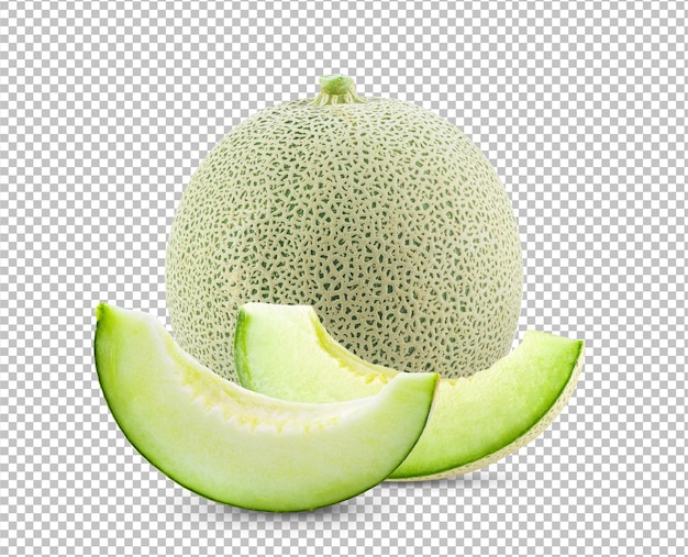 Melon isolated on alpha layer