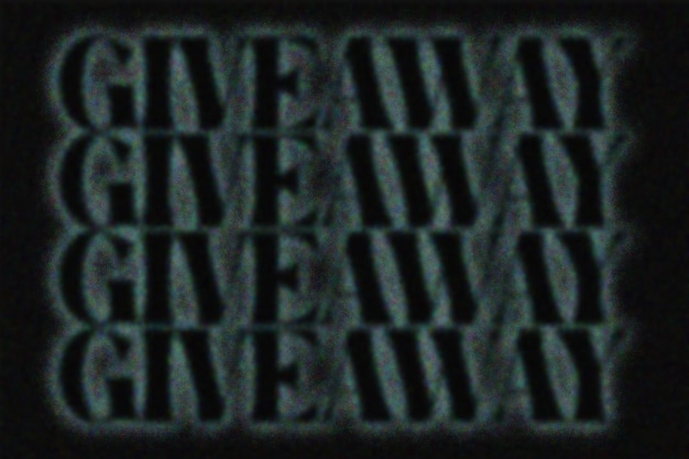 melted text effect