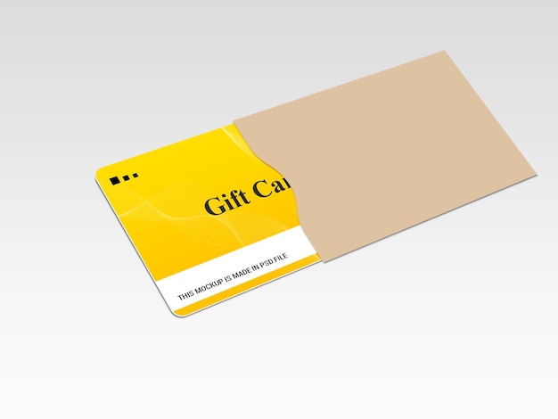 Membership Card, Gift Card, Smart Card, Discount card, Offer card 3d Mockups Template