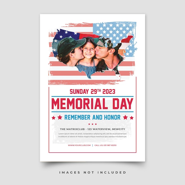 memorial day poster