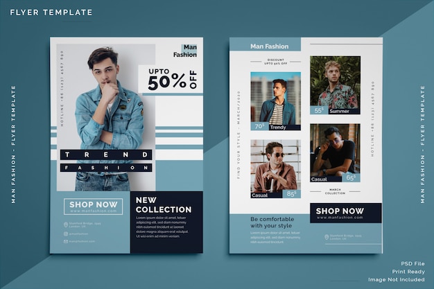 Men Fashion Flyer Template