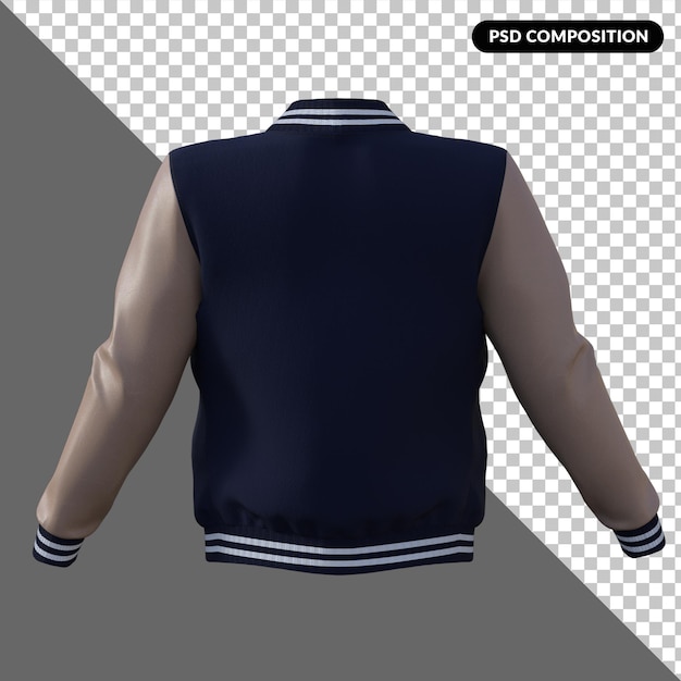 Men's Casual Fashion 3D isolated premium PSD