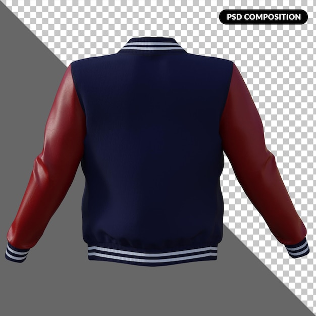 Men's Casual Fashion 3D isolated premium PSD