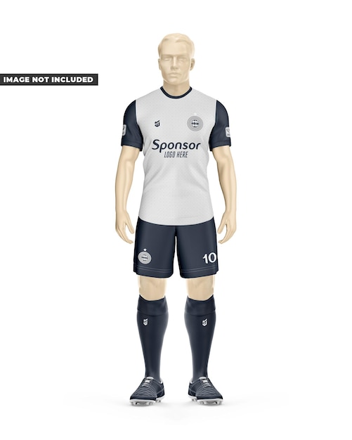 Men_s Full Soccer Mockup Front V Neck