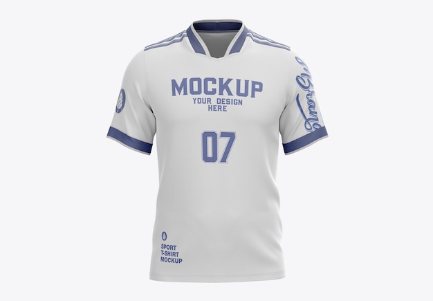 Men Sports Tshirt Mockup