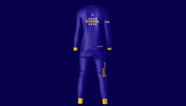 Men Sportwear kit Mockup