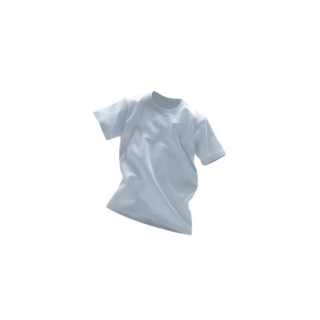 PSD men white tshirt illustration mockup psd template