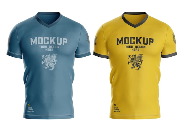 Mens Sports Tshirt Mockup