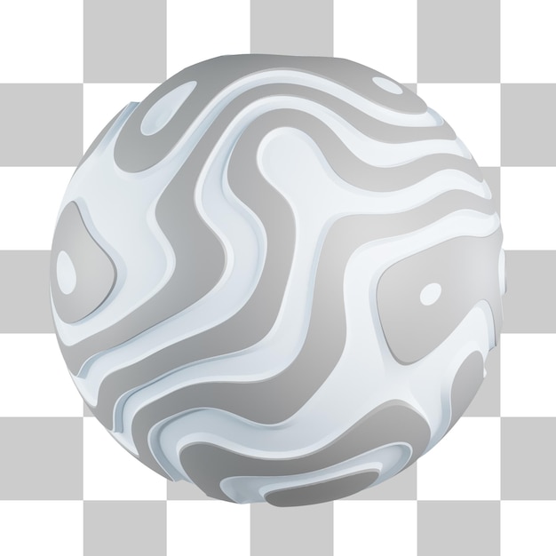 Mercury Planet 3D Icon