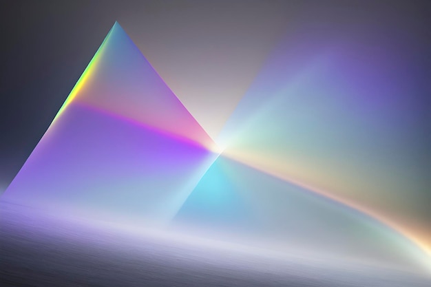 PSD a mesmerizing color gradient inspired by a prismrefracting light