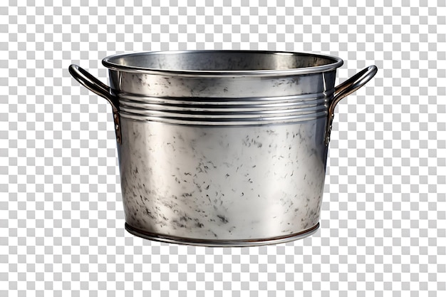 Metal Bucket Handle isolated on transparent background