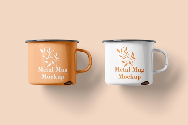 Metal Mug Mockups