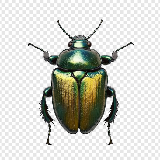 Metallic Green Beetle